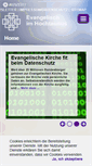 Mobile Screenshot of evangelisch-hochtaunus.de